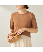 【プラージュ/Plage】のsheer mesh TEE キャメル|ID: prp329100004822779 ipo3291000000035064525