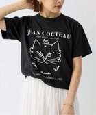 【イエナ/IENA】のTHE CULTURE CODE * Jean Cocteau 別注 CAT Tシャツ 人気、トレンドファッション・服の通販 founy(ファニー) ファッション Fashion レディースファッション Fashion for Women トップス・カットソー Cut & Sew Tops シャツ・ブラウス・オフィスカジュアル Elegant Blouses & Button-Ups ロングTシャツ・Tシャツ Longline T-Shirts & Tees イラスト Illustration インナー Innerwear クラシック Classic, Timeless Style シンプル Simple, Minimal ジャケット Jacket, Outerwear デニム Denim, Jeans Material 猫 Cat, Kitty フレンチ French, French Style フロント Front, Front Design 別注 Limited Edition, Custom Order モノトーン Monotone, Black and White thumbnail ブラック B|ID: prp329100004822780 ipo3291000000035064564