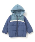 【ベベ オンライン ストア/BEBE ONLINE STORE / KIDS】の【お揃い】バイカラー恐竜ロケット総柄8WAYコート(80~130cm) 人気、トレンドファッション・服の通販 founy(ファニー) ファッション Fashion キッズファッション Fashion for Kids オレンジ Orange 秋 Autumn カラフル Colorful Design コレクション Collection, Seasonal Line シンプル Simple, Minimal チェック Check, Plaid, Tartan フレンチ French, French Style ベスト Vest, Waistcoat ポケット Pocket, Pocket Detail ミックス Mix, Mixed Style モチーフ Motif, Design Theme リバーシブル Reversible, Two-Sided A/W・秋冬 Autumn/Winter エレガント 上品 Elegant 2025年 2025 2025-2026秋冬・A/W Autumn/Winter 2025–26 AW25–26 thumbnail ブルー×ネイビー(ネイビー系)|ID: prp329100004822808 ipo3291000000035065215