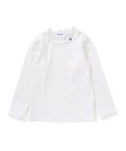 【ベベ オンライン ストア/BEBE ONLINE STORE / KIDS】のパフスリーブフリルモックネックTシャツ(80~130cm) ホワイト|ID: prp329100004822811 ipo3291000000035065244