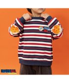 【エフオー オンラインストア/F.O.Online Store / KIDS】のドラゴンボールコラボ エルボーパッチトレーナー 人気、トレンドファッション・服の通販 founy(ファニー) ファッション Fashion キッズファッション Fashion for Kids おすすめ Recommended / Our Picks トレーナー Sweatshirt, Trainer プリント Print, Printed Pattern thumbnail ボーダー柄|ID: prp329100004822850 ipo3291000000035066141