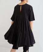 【イエナ/IENA】の《追加》AAYUSHI/アユーシ ボリュームフレアハーフスリーブワンピース 人気、トレンドファッション・服の通販 founy(ファニー) ファッション Fashion レディースファッション Fashion for Women ワンピース Dresses インド Indian Textile シンプル Simple, Minimal デニム Denim, Jeans Material バランス Balance, Style Balance フレア Flare, Flared フロント Front, Front Design レース Lace, Lace Fabric ロング Long, Long-Length ワーク Workwear, Utility Style thumbnail ブラック|ID: prp329100004822941 ipo3291000000035068059