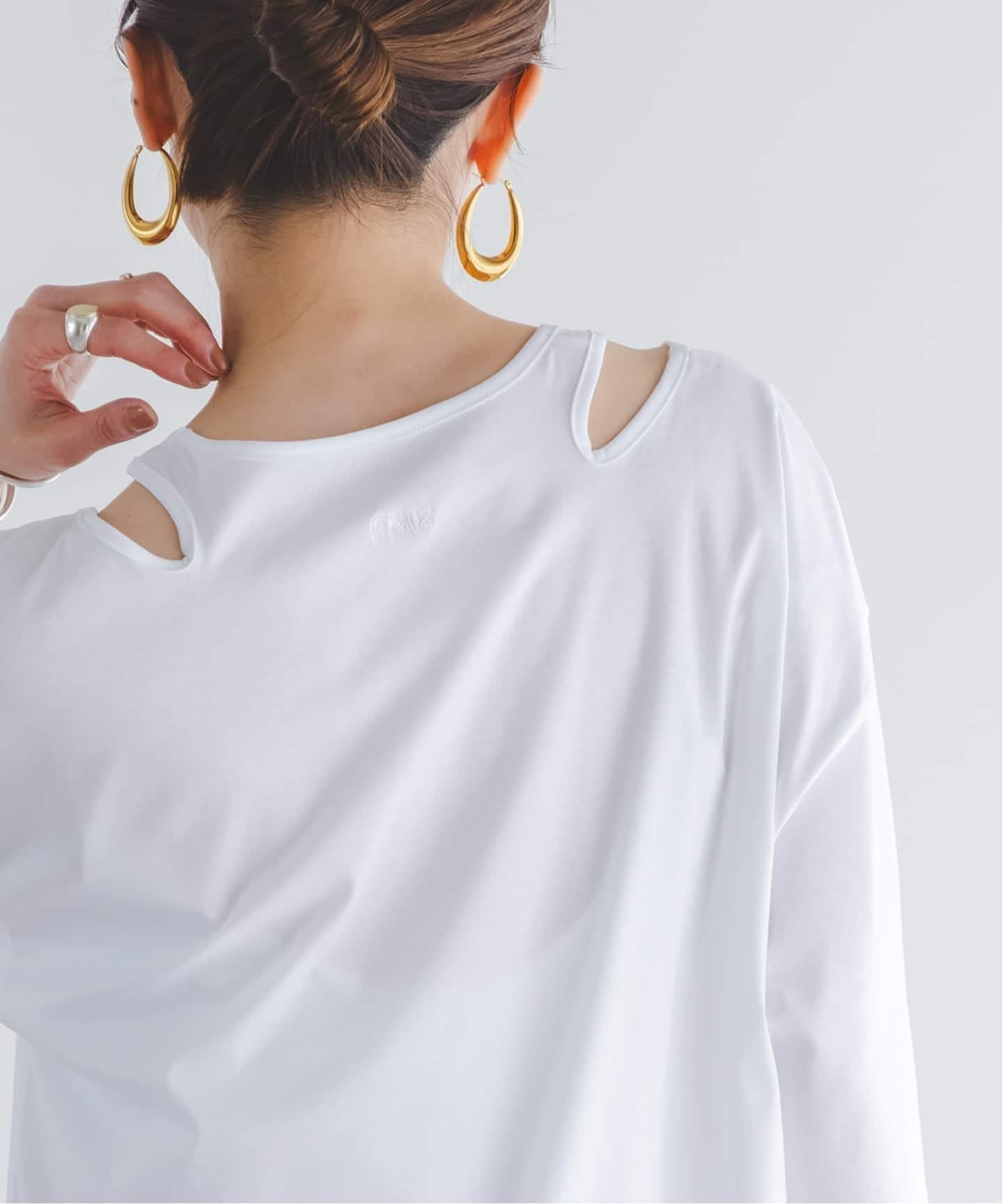 【ノーブル / スピック&スパン/NOBLE / Spick & Span】のRoom no.8/ルームエイト スムースコットンネックオープントップス 人気、トレンドファッション・服の通販 founy(ファニー) ファッション Fashion レディースファッション Fashion for Women トップス・カットソー Cut & Sew Tops インナー Innerwear シンプル Simple, Minimal デコルテ Décolleté, Neckline リラックス Relax, Relaxed Fit other-1|ID: prp329100004822955 ipo3291000000035068316