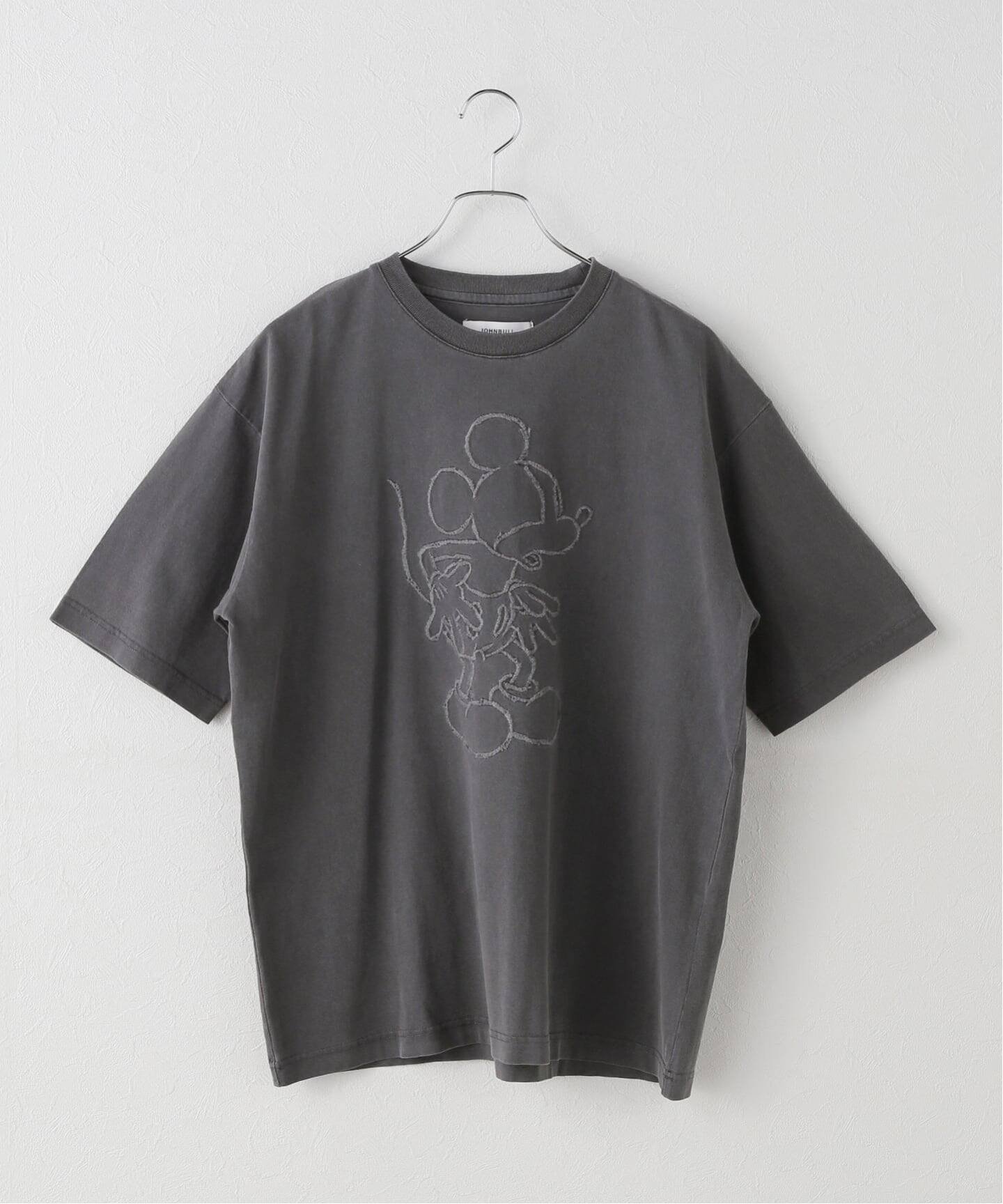 【スピック&スパン/Spick & Span】のJOHNBULL/ジョンブル MICKY MOUSE T インテリア・キッズ・メンズ・レディースファッション・服の通販 founy(ファニー) 　ファッション　Fashion　レディースファッション　Fashion for Women　スマート　Smart, Elegant　ワーク　Workwear, Utility Style　グレーA|ID: prp329100004822969 ipo3291000000035068584