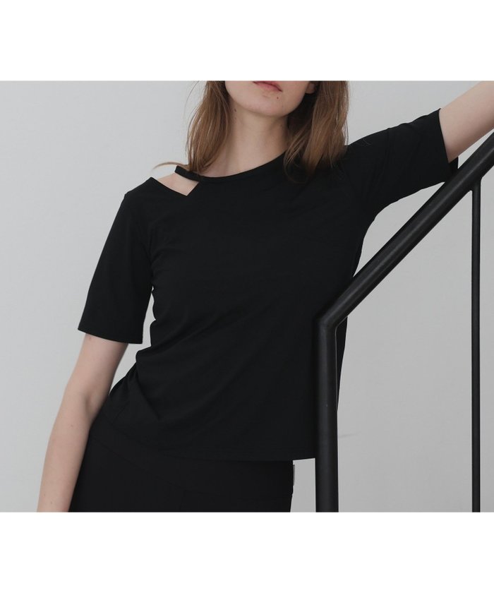 【ジュリエ/Julier】のライトプライムデザイントップス インテリア・キッズ・メンズ・レディースファッション・服の通販 founy(ファニー) https://founy.com/ ファッション Fashion レディースファッション Fashion for Women トップス・カットソー Cut & Sew Tops アシンメトリー Asymmetrical Style インナー Innerwear コレクション Collection, Seasonal Line ストレッチ Stretch, Stretchy Fabric 半袖 Short Sleeve, Half Sleeve 無地 Plain, Solid Color ヨガ Yoga, Yoga Wear ラップ Wrap, Wrap Design ランニング Running, Running Wear, Activewear, Jogging リラックス Relax, Relaxed Fit おすすめ Recommended / Our Picks 夏 Summer |ID: prp329100004822980 ipo3291000000035068793