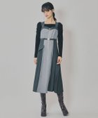 【レディアゼル/REDYAZEL】のフロントジップバイカラージャンスカ 人気、トレンドファッション・服の通販 founy(ファニー) ファッション Fashion レディースファッション Fashion for Women インナー Innerwear ジャンスカ Jumper Skirt, Pinafore Dress スリット Slit, Slit Detail トレンド Trend, Trending Now リブニット Rib Knit, Ribbed Knit ロング Long, Long-Length 切替 Switching, Contrast Panel thumbnail ライトグレー|ID: prp329100004822982 ipo3291000000035068840