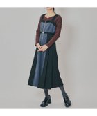 【レディアゼル/REDYAZEL】のフロントジップバイカラージャンスカ 人気、トレンドファッション・服の通販 founy(ファニー) ファッション Fashion レディースファッション Fashion for Women インナー Innerwear ジャンスカ Jumper Skirt, Pinafore Dress スリット Slit, Slit Detail トレンド Trend, Trending Now リブニット Rib Knit, Ribbed Knit ロング Long, Long-Length 切替 Switching, Contrast Panel thumbnail ネイビー|ID: prp329100004822982 ipo3291000000035068842