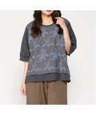 【スーパーハッカ/SUPER HAKKA】のコットンローンコード刺繍+ビーズ+天竺カットソー 人気、トレンドファッション・服の通販 founy(ファニー) ファッション Fashion レディースファッション Fashion for Women トップス・カットソー Cut & Sew Tops カットソー・ベーシックTシャツ Cut-and-Sewn Tops / Stretch Tees & Basics カットソー Cut and Sewn Top レーシー Lacy, Lace-Like thumbnail グレー|ID: prp329100004822994 ipo3291000000035069111