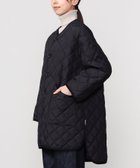 【ビショップ/Bshop】のナイロンタフタ キルトダウンカラーレスコート WOMEN 人気、トレンドファッション・服の通販 founy(ファニー) ファッション Fashion レディースファッション Fashion for Women アウター Coat / Outerwear Collection コート・ロングコート・ピーコート Long Coats, Peacoats & More キルティング Quilted, Quilting コーデュロイ Corduroy, Cord Fabric ショーツ Shorts, Short Pants スポーツ Sports, Activewear タフタ Taffeta, Structured Fabric ダウン Down, Puffer パイピング Piping, Trim Design パッチ Patch, Appliqué フロント Front, Front Design ポケット Pocket, Pocket Detail ミドル Middle Length, Mid Height 軽量 Lightweight, Ultra Light thumbnail BLACK|ID: prp329100004823007 ipo3291000000035069280