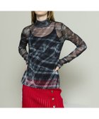 【メゾンスペシャル/MAISON SPECIAL】のチェックメッシュトップス 人気、トレンドファッション・服の通販 founy(ファニー) ファッション Fashion レディースファッション Fashion for Women トップス・カットソー Cut & Sew Tops インナー Innerwear ジャケット Jacket, Outerwear チェック Check, Plaid, Tartan フィット Fit, Slim Fit プリント Print, Printed Pattern メッシュ Mesh, Net Fabric 定番 Standard, Basic Item 秋 Autumn thumbnail BLK|ID: prp329100004823012 ipo3291000000035069343