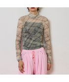 【メゾンスペシャル/MAISON SPECIAL】のチェックメッシュトップス 人気、トレンドファッション・服の通販 founy(ファニー) ファッション Fashion レディースファッション Fashion for Women トップス・カットソー Cut & Sew Tops インナー Innerwear ジャケット Jacket, Outerwear チェック Check, Plaid, Tartan フィット Fit, Slim Fit プリント Print, Printed Pattern メッシュ Mesh, Net Fabric 定番 Standard, Basic Item 秋 Autumn thumbnail O.WHT|ID: prp329100004823012 ipo3291000000035069346