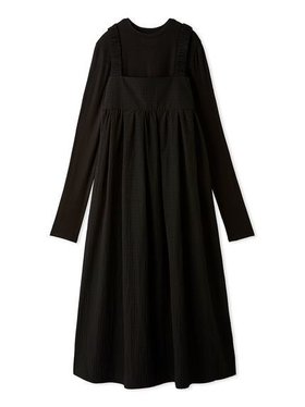 【エミ/emmi】の【限定カラー】ボックスチェックワンピースセット 人気、トレンドファッション・服の通販 founy(ファニー) ファッション Fashion レディースファッション Fashion for Women ワンピース Dresses カットソー Cut and Sewn Top ショルダー Shoulder, Shoulder Strap スマート Smart, Elegant バランス Balance, Style Balance ポケット Pocket, Pocket Detail |ID:prp329100004823014