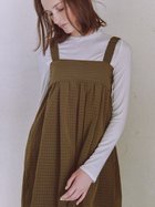 【エミ/emmi】の【限定カラー】ボックスチェックワンピースセット 人気、トレンドファッション・服の通販 founy(ファニー) ファッション Fashion レディースファッション Fashion for Women ワンピース Dresses カットソー Cut and Sewn Top ショルダー Shoulder, Shoulder Strap スマート Smart, Elegant バランス Balance, Style Balance ポケット Pocket, Pocket Detail thumbnail KKI[026]|ID: prp329100004823014 ipo3291000000035069356