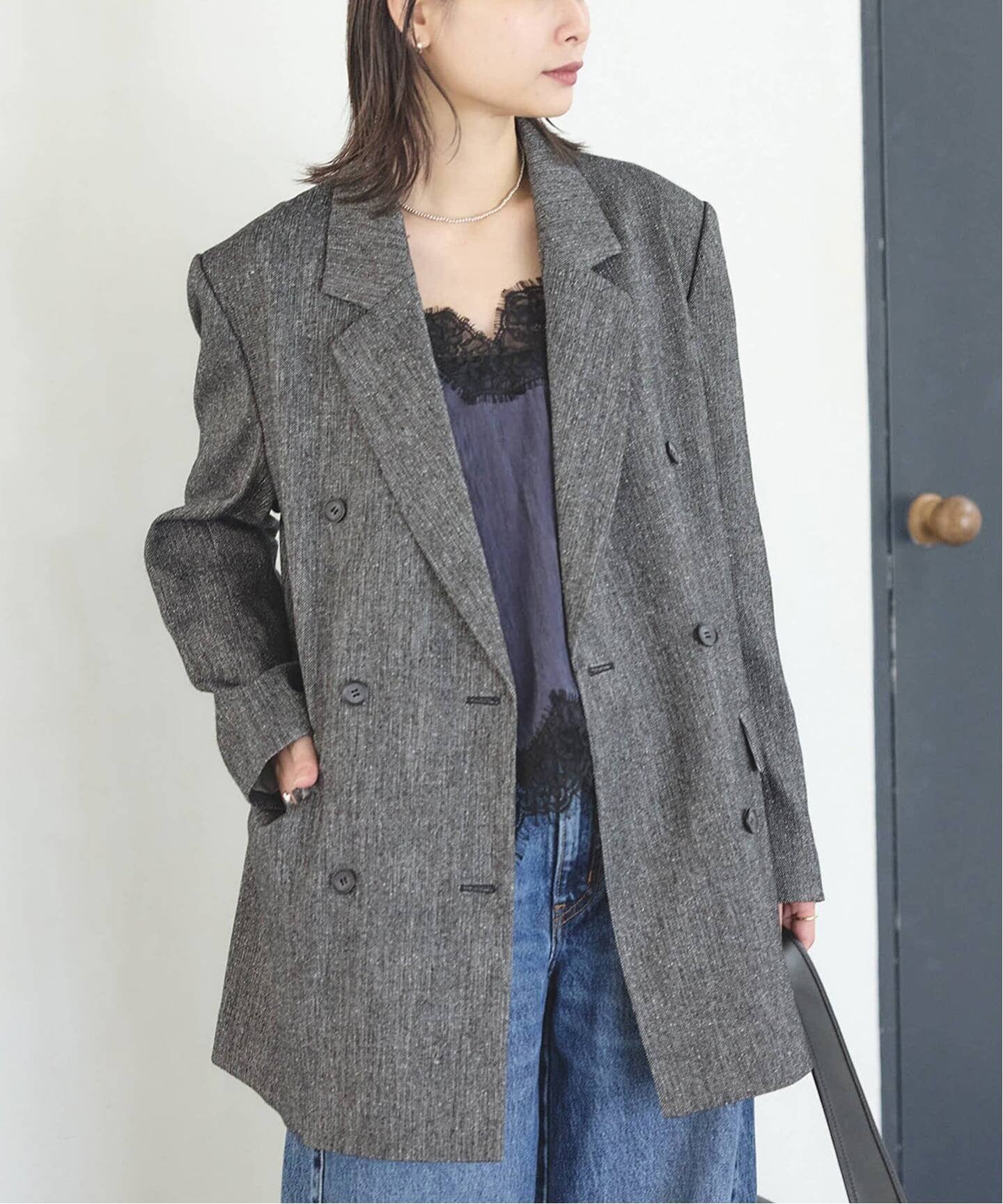 【ジャーナルスタンダード/JOURNAL STANDARD】のネップツイードジャケット 人気、トレンドファッション・服の通販 founy(ファニー) 　ファッション　Fashion　レディースファッション　Fashion for Women　アウター　Coat / Outerwear Collection　レディースジャケット・軽アウター　Jackets　ジャケット　Jacket, Outerwear　ダブル　Double, Double-Breasted　ツイード　Twill, Twill Weave　ネップ　Nepp, Slub Yarn　エレガント 上品　Elegant　 other-1|ID: prp329100004823015 ipo3291000000035069384
