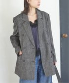 【ジャーナルスタンダード/JOURNAL STANDARD】のネップツイードジャケット 人気、トレンドファッション・服の通販 founy(ファニー) ファッション Fashion レディースファッション Fashion for Women アウター Coat / Outerwear Collection レディースジャケット・軽アウター Jackets ジャケット Jacket, Outerwear ダブル Double, Double-Breasted ツイード Twill, Twill Weave ネップ Nepp, Slub Yarn エレガント 上品 Elegant thumbnail ブラック A|ID: prp329100004823015 ipo3291000000035069386