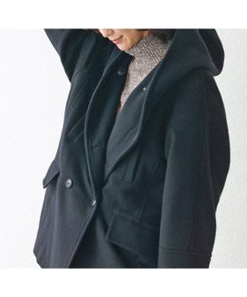 【リヴドロワ/RIVE DROITE】の【顔周り華やか】ビーバーフーディコート 人気、トレンドファッション・服の通販 founy(ファニー) ファッション Fashion レディースファッション Fashion for Women アウター Coat / Outerwear Collection コート・ロングコート・ピーコート Long Coats, Peacoats & More 畦 Ribbed Knit キュプラ Cupro, Eco Fabric 今季 This Season, Current Season ショート Short, Short Length ショール Shawl, Wrap シンプル Simple, Minimal スリーブ Sleeve, Long Sleeve / Short Sleeve バイアス Bias, Diagonal Cut バランス Balance, Style Balance フォルム Silhouette, Form フレア Flare, Flared フロント Front, Front Design ボトム Bottoms, Lower Wear ポケット Pocket, Pocket Detail マーメイド Mermaid, Fishtail Silhouette ミドル Middle Length, Mid Height 冬 Winter / This Winter 再入荷 Restock / Back in Stock おすすめ Recommended / Our Picks |ID:prp329100004823018