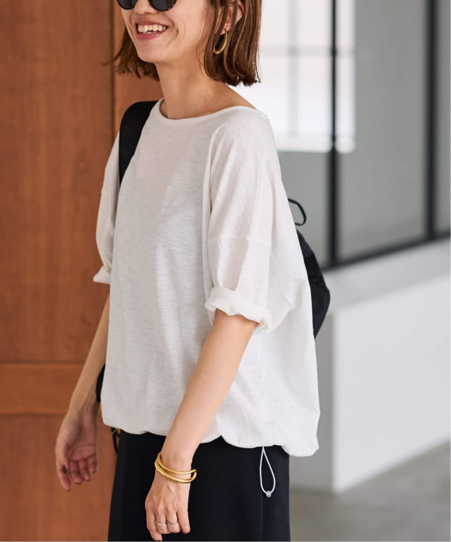 【フレームワーク/FRAMeWORK】のマーブルテンジクドロストT 人気、トレンドファッション・服の通販 founy(ファニー) ファッション Fashion レディースファッション Fashion for Women カットソー Cut and Sewn Top ボックス Boxy, Box Shape other-1|ID: prp329100004823037 ipo3291000000035069611