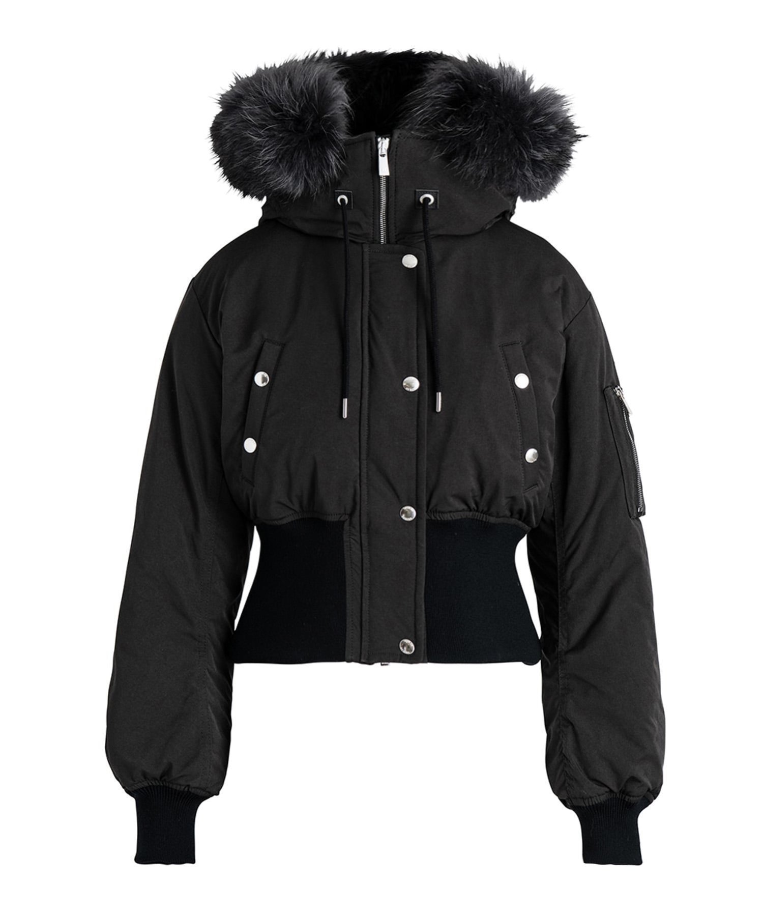 【タトラス コンセプトストア/TATRAS CONCEPT STORE】の【TATRAS 直営店】PERILLA ペリッラ / ダウンジャケット インテリア・キッズ・メンズ・レディースファッション・服の通販 founy(ファニー) 　ファッション　Fashion　レディースファッション　Fashion for Women　アウター　Coat / Outerwear Collection　レディースジャケット・軽アウター　Jackets　イタリア　Italy　ウォーム　Warm Fabric　コンパクト　Compact, Small Size　ショート　Short, Short Length　ジャケット　Jacket, Outerwear　ダウン　Down, Puffer　ポケット　Pocket, Pocket Detail　ミリタリー　Military, Army Style　BLACK|ID: prp329100004823045 ipo3291000000035069791