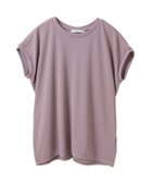 【ジュリエ/Julier】の【定番】フィールフライス半袖トップス ラベンダー|ID: prp329100004823049 ipo3291000000035069837