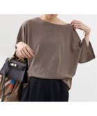 【フレームワーク/FRAMeWORK】のドライタッチ加工SS-Tee ブラウン|ID: prp329100004823058 ipo3291000000035069938