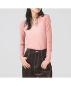 【ビームス ウイメン/BEAMS】の【透け感/重ね着/インナー/レイヤード】フロッキー プリント シアー ラウンドネック トップス 人気、トレンドファッション・服の通販 founy(ファニー) ファッション Fashion レディースファッション Fashion for Women トップス・カットソー Cut & Sew Tops インナー Innerwear キャミソール Camisole, Spaghetti Strap Top シアー Sheer, See-Through シンプル Simple, Minimal ジャケット Jacket, Outerwear タンク Tank Top, Sleeveless Top チュール Tulip, Tulip Motif トレンド Trend, Trending Now フィット Fit, Slim Fit プリント Print, Printed Pattern ラウンド Round, Round Neck おすすめ Recommended / Our Picks thumbnail PINK|ID: prp329100004823063 ipo3291000000035070011