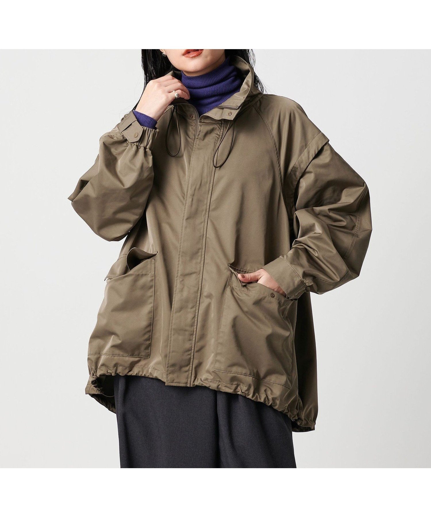 【ユナイテッドアローズ/UNITED ARROWS】のMARW UNITED ARROWS 2WAY ブルゾン 撥水 インテリア・キッズ・メンズ・レディースファッション・服の通販 founy(ファニー) 　ファッション　Fashion　レディースファッション　Fashion for Women　アウター　Coat / Outerwear Collection　ブルゾンジャケット・スポーティアウター　Blouson Jackets　人気　Popular, Best Seller　フラップ　Flap, Flap Pocket　ブルゾン　Blouson, Bomber Jacket　ベスト　Vest, Waistcoat　ポケット　Pocket, Pocket Detail　メッシュ　Mesh, Net Fabric　ヨーク　Yoke, Yoke Design　ビジネス 仕事 通勤　Business / Work / Commuting　MOCA|ID: prp329100004823080 ipo3291000000035070385