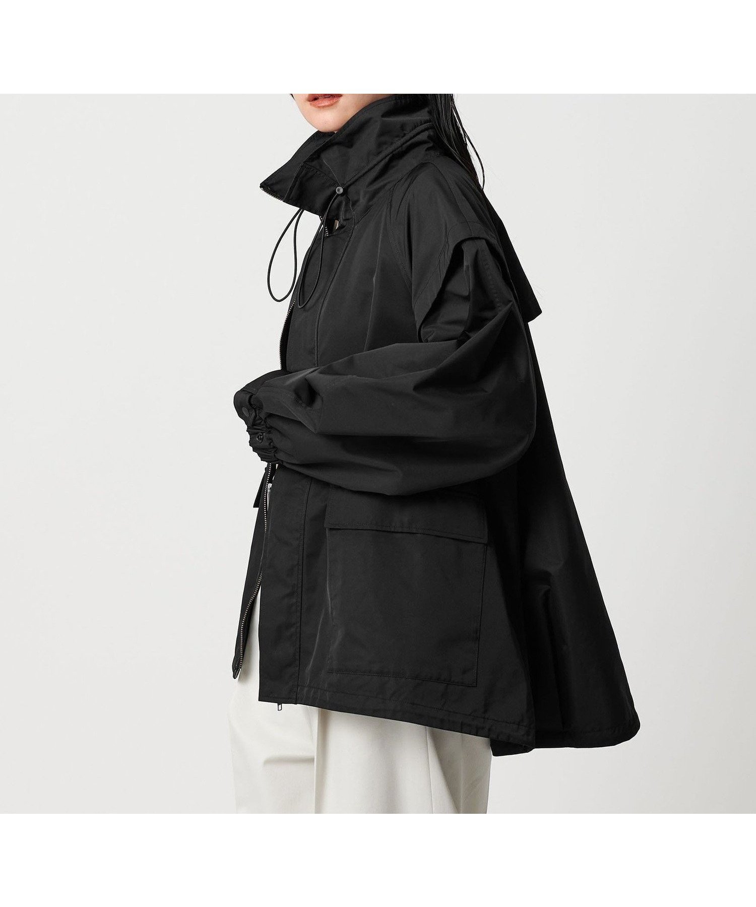 【ユナイテッドアローズ/UNITED ARROWS】のMARW UNITED ARROWS 2WAY ブルゾン 撥水 インテリア・キッズ・メンズ・レディースファッション・服の通販 founy(ファニー) 　ファッション　Fashion　レディースファッション　Fashion for Women　アウター　Coat / Outerwear Collection　ブルゾンジャケット・スポーティアウター　Blouson Jackets　人気　Popular, Best Seller　フラップ　Flap, Flap Pocket　ブルゾン　Blouson, Bomber Jacket　ベスト　Vest, Waistcoat　ポケット　Pocket, Pocket Detail　メッシュ　Mesh, Net Fabric　ヨーク　Yoke, Yoke Design　ビジネス 仕事 通勤　Business / Work / Commuting　BLACK|ID: prp329100004823080 ipo3291000000035070386