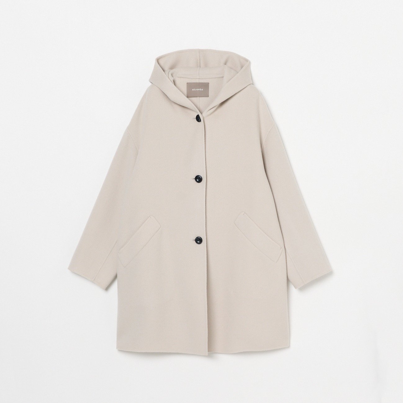 【エリオポール/heliopole】のDOUBLE FACE HOODIE COAT 人気、トレンドファッション・服の通販 founy(ファニー) 　ファッション　Fashion　レディースファッション　Fashion for Women　アウター　Coat / Outerwear Collection　コート・ロングコート・ピーコート　Long Coats, Peacoats & More　ダブル　Double, Double-Breasted　フェイス　Face, Facial Design　 other-1|ID: prp329100004823091 ipo3291000000035070600