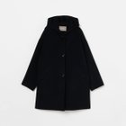 【エリオポール/heliopole】のDOUBLE FACE HOODIE COAT ブラック|ID: prp329100004823091 ipo3291000000035070603