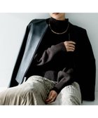 【アンタイトル/UNTITLED】の【着丈短め/柔らかな質感】ラムレザージャケット ブラック|ID: prp329100004823096 ipo3291000000035152002