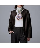 【アンタイトル/UNTITLED】の【着丈短め/柔らかな質感】ラムレザージャケット ブラウン|ID: prp329100004823096 ipo3291000000035263168