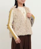 【ノーリーズ/NOLLEY'S】のフリンジファーベスト 人気、トレンドファッション・服の通販 founy(ファニー) ファッション Fashion レディースファッション Fashion for Women アウター Coat / Outerwear Collection トップス・カットソー Cut & Sew Tops ベスト&ジレ / 重ね着スタイル Vests & Gilets インナー Innerwear チェック Check, Plaid, Tartan フリンジ Fringe, Tassel おすすめ Recommended / Our Picks 2025年 2025 2025-2026秋冬・A/W Autumn/Winter 2025–26 AW25–26 thumbnail ベージュ|ID: prp329100004823097 ipo3291000000035070697