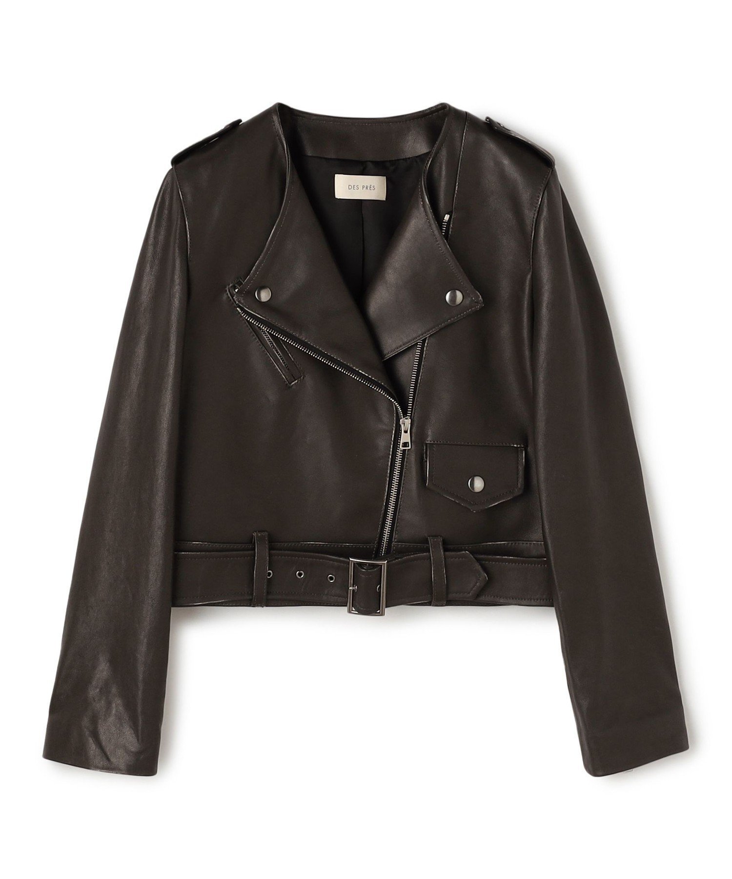 【トゥモローランド/TOMORROWLAND】のヴィンテージレザー ライダースジャケット インテリア・キッズ・メンズ・レディースファッション・服の通販 founy(ファニー) 　ファッション　Fashion　レディースファッション　Fashion for Women　アウター　Coat / Outerwear Collection　レディースジャケット・軽アウター　Jackets　ライダースジャケット / レザースタイル　Riders Jackets & Biker Style　エレガント 上品　Elegant　ヴィンテージ　Vintage Style　コンパクト　Compact, Small Size　ライダース　Riders　ライダースジャケット　Riders, Biker Jacket　おすすめ　Recommended / Our Picks　19 ブラック|ID: prp329100004823100 ipo3291000000035070747