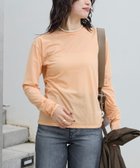 【マイカ ディール/MICA & DEAL】のシアーロングT-shirt 人気、トレンドファッション・服の通販 founy(ファニー) ファッション Fashion レディースファッション Fashion for Women トップス・カットソー Cut & Sew Tops シャツ・ブラウス・オフィスカジュアル Elegant Blouses & Button-Ups ロングTシャツ・Tシャツ Longline T-Shirts & Tees インナー Innerwear カーディガン Cardigan, Knitwear シアー Sheer, See-Through シンプル Simple, Minimal スウェット / スエット Sweatshirt, Sweatwear おすすめ Recommended / Our Picks thumbnail ORANGE|ID: prp329100004823102 ipo3291000000035070780