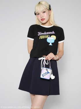 【ファーファー/FURFUR】のFRESH PUNCH リンガーTシャツ 人気、トレンドファッション・服の通販 founy(ファニー) ファッション Fashion レディースファッション Fashion for Women トップス・カットソー Cut & Sew Tops シャツ・ブラウス・オフィスカジュアル Elegant Blouses & Button-Ups ロングTシャツ・Tシャツ Longline T-Shirts & Tees キャラクター Character, Licensed Characters コンパクト Compact, Small Size スマート Smart, Elegant プリント Print, Printed Pattern ヴィンテージ Vintage Style |ID:prp329100004823106