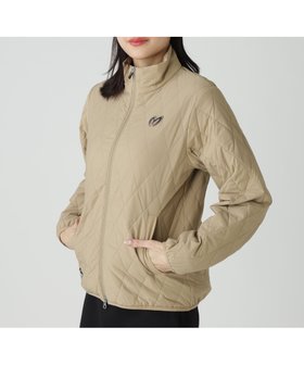 【マスターバニーエディション/MASTER BUNNY EDITION】のナイロンタフタ中綿ジップアップブルゾン 人気、トレンドファッション・服の通販 founy(ファニー) ファッション Fashion レディースファッション Fashion for Women アウター Coat / Outerwear Collection ブルゾンジャケット・スポーティアウター Blouson Jackets キルティング Quilted, Quilting コンパクト Compact, Small Size ジャケット Jacket, Outerwear スウェット / スエット Sweatshirt, Sweatwear スタンド Stand Collar, Upright Stand ストレッチ Stretch, Stretchy Fabric タフタ Taffeta, Structured Fabric フェイス Face, Facial Design 冬 Winter / This Winter ゴルフ Golf |ID:prp329100004823116