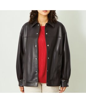 【マッキントッシュ フィロソフィー/MACKINTOSH PHILOSOPHY】のGREY LABEL 【HARLTON(ハールトン)】フェイクレザー 人気、トレンドファッション・服の通販 founy(ファニー) ファッション Fashion レディースファッション Fashion for Women おすすめ Recommended / Our Picks キルト Quilt, Quilted Fabric コレクション Collection, Seasonal Line シンプル Simple, Minimal スウェット / スエット Sweatshirt, Sweatwear ドット Polka Dot, Dot Pattern フェイクレザー Faux Leather, PU Leather フロント Front, Front Design メタル Metal, Metal Parts 冬 Winter / This Winter 秋 Autumn |ID:prp329100004823119