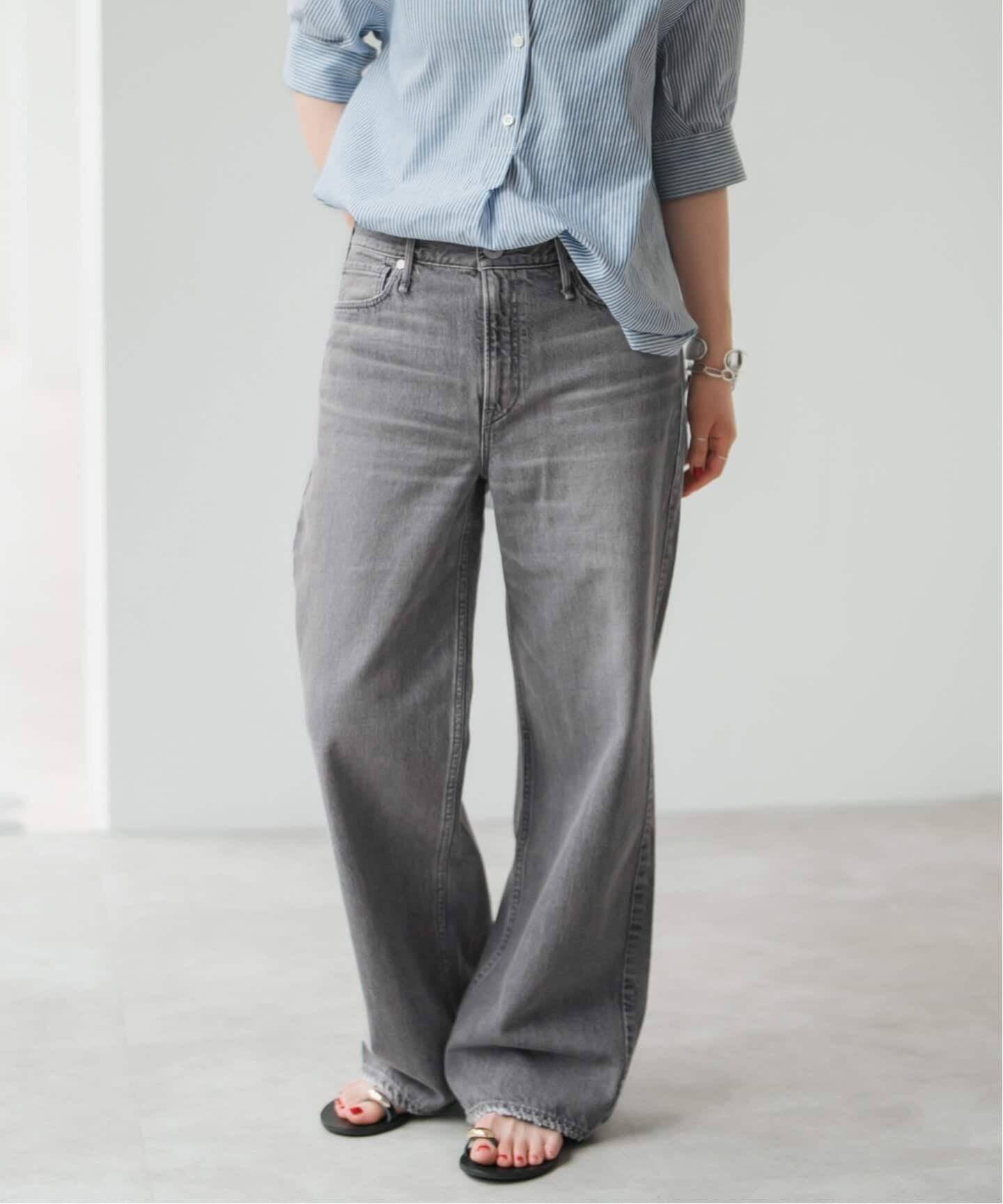 【スピック&スパン/Spick & Span】のupper hights/アッパーハイツ THE NIECE MIDRISE インテリア・キッズ・メンズ・レディースファッション・服の通販 founy(ファニー) 　ファッション　Fashion　レディースファッション　Fashion for Women　シンプル　Simple, Minimal　トレンド　Trend, Trending Now　フェミニン　Feminine, Girly　ベーシック　Basic, Essential　ヴィンテージ　Vintage Style　人気　Popular, Best Seller　グレー|ID: prp329100004823121 ipo3291000000035071012