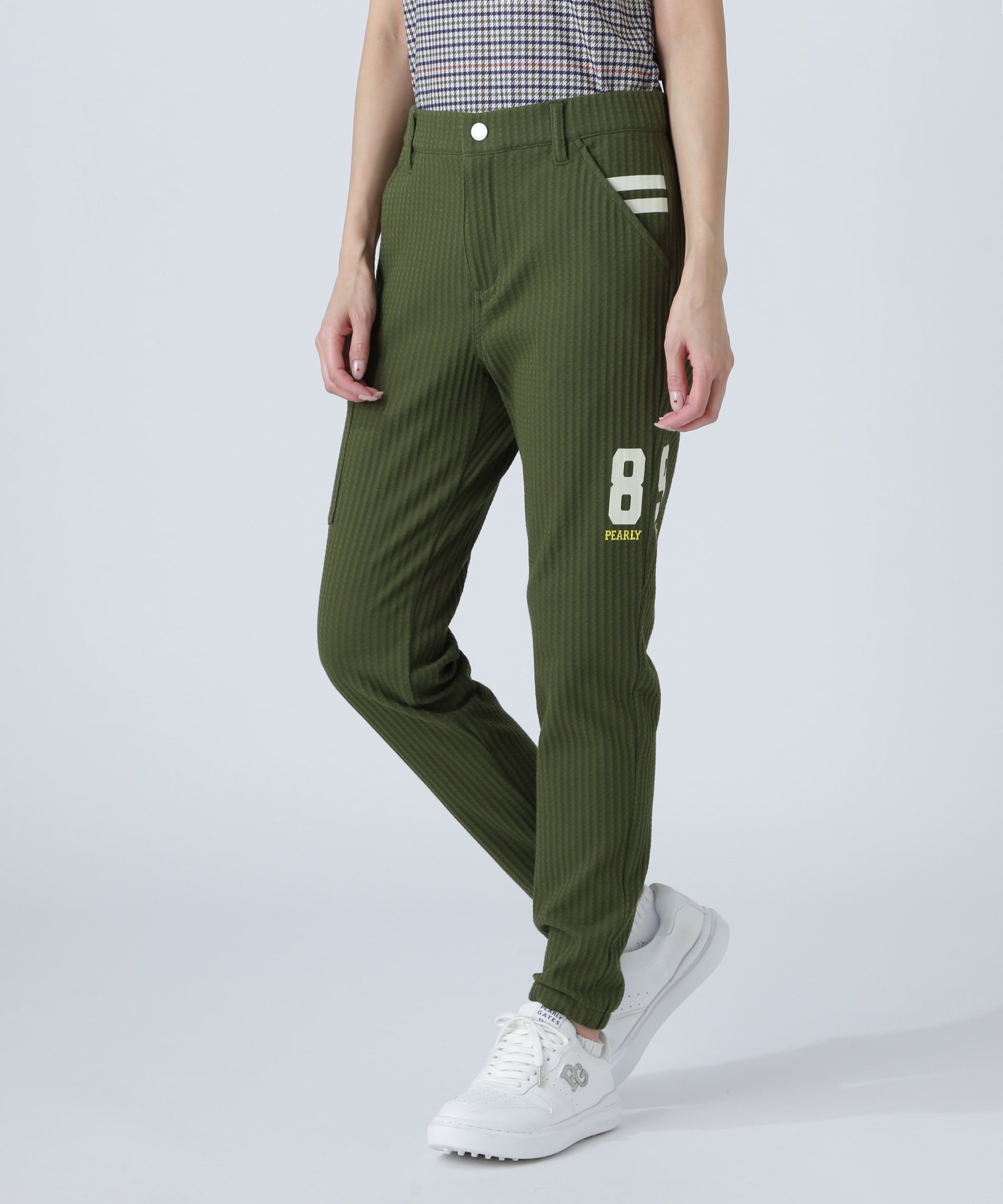 【パーリーゲイツ/PEARLY GATES】のC/Peリンクスジャガードパンツ 人気、トレンドファッション・服の通販 founy(ファニー) 　ファッション　Fashion　レディースファッション　Fashion for Women　パンツ　Pants & Trousers　ゴルフ　Golf　スポーティ　Sporty, Casual Athletic　ポケット　Pocket, Pocket Detail　 other-1|ID: prp329100004823127 ipo3291000000035071166