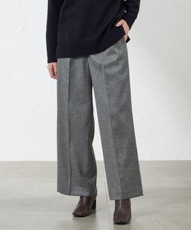 【アマカ/AMACA】のクラルテヘリンボンパンツ 人気、トレンドファッション・服の通販 founy(ファニー) ファッション Fashion レディースファッション Fashion for Women パンツ Pants & Trousers おすすめ Recommended / Our Picks エレガント 上品 Elegant ギャザー Gathered, Ruffled クラシック Classic, Timeless Style シルク Silk, 100% Silk ツイード Twill, Twill Weave ミックス Mix, Mixed Style ワイド Wide, Wide Fit |ID:prp329100004823132