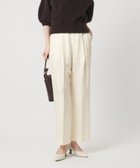 【ユナイテッドアローズ/UNITED ARROWS】のドット サテン 2タック ワイドパンツ 人気、トレンドファッション・服の通販 founy(ファニー) ファッション Fashion レディースファッション Fashion for Women パンツ Pants & Trousers アンダー Underwear Essentials サテン Satin, Glossy Fabric サンダル Sandals, Summer Shoes シアー Sheer, See-Through シューズ Shoes, Footwear ジャケット Jacket, Outerwear 透かし Cut-Out, Lacework ドット Polka Dot, Dot Pattern フラット Flat, Flat Shoes ワイド Wide, Wide Fit おすすめ Recommended / Our Picks エレガント 上品 Elegant thumbnail OFF WHITE|ID: prp329100004823136 ipo3291000000035071298