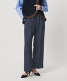 【ユナイテッドアローズ/UNITED ARROWS】のドット サテン 2タック ワイドパンツ NAVY|ID: prp329100004823136 ipo3291000000035159394