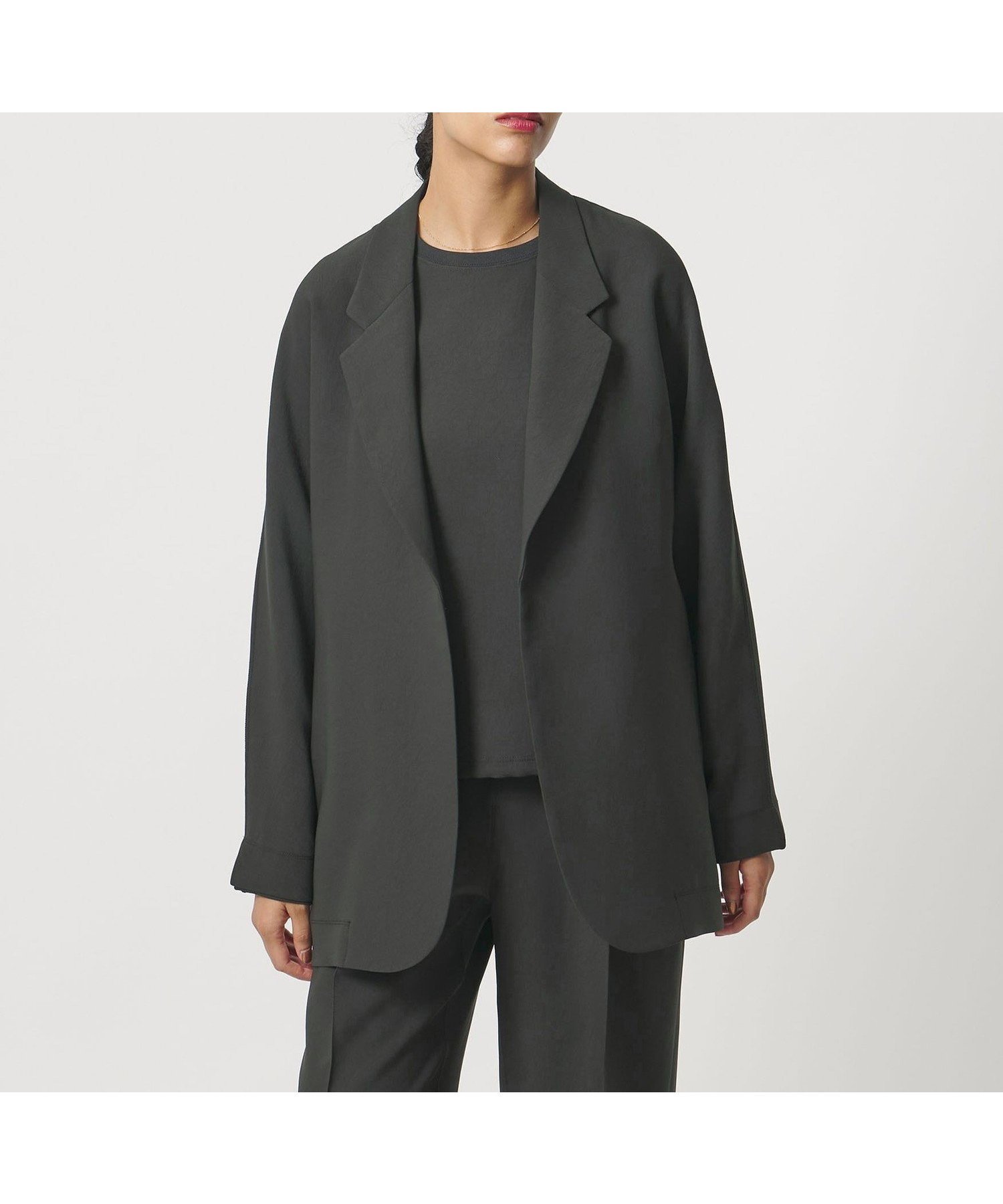 【ユナイテッドアローズ/UNITED ARROWS】のD.O UNITED ARROWS BY DAISUKE OBANA for WOMEN +10 D/SL JACKET/テーラードジャケット インテリア・キッズ・メンズ・レディースファッション・服の通販 founy(ファニー) 　ファッション　Fashion　レディースファッション　Fashion for Women　アウター　Coat / Outerwear Collection　レディースジャケット・軽アウター　Jackets　テーラードジャケット / 通勤・きれいめスタイル　Tailored Jackets & Blazers　エレガント 上品　Elegant　コレクション　Collection, Seasonal Line　スリーブ　Sleeve, Long Sleeve / Short Sleeve　セットアップ　Set-Up, Coordinated Outfit　定番　Standard, Basic Item　フラット　Flat, Flat Shoes　リラックス　Relax, Relaxed Fit　ルーズ　Loose, Oversized　ロング　Long, Long-Length　ワイド　Wide, Wide Fit　A/W・秋冬　Autumn/Winter　おすすめ　Recommended / Our Picks　OLIVE|ID: prp329100004823137 ipo3291000000035071301