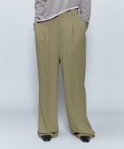 【ビューティ&ユース ユナイテッドアローズ/BEAUTY&YOUTH / UNITED ARROWS】の6(ROKU) ジョーゼット ストレート タック パンツ 人気、トレンドファッション・服の通販 founy(ファニー) ファッション Fashion レディースファッション Fashion for Women パンツ Pants & Trousers ジョーゼット Georgette, Semi-Sheer Fabric ストレート Straight, Straight Cut ドレープ Drape, Draping Fabric ボトム Bottoms, Lower Wear エレガント 上品 Elegant 夏 Summer 定番 Standard, Basic Item 春 Spring S/S・春夏 SS, Spring/Summer, Warm Season A/W・秋冬 Autumn/Winter thumbnail OLIVE|ID: prp329100004823141 ipo3291000000035071390