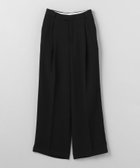 【ビューティ&ユース ユナイテッドアローズ/BEAUTY&YOUTH / UNITED ARROWS】の6(ROKU) ジョーゼット ストレート タック パンツ 人気、トレンドファッション・服の通販 founy(ファニー) ファッション Fashion レディースファッション Fashion for Women パンツ Pants & Trousers ジョーゼット Georgette, Semi-Sheer Fabric ストレート Straight, Straight Cut ドレープ Drape, Draping Fabric ボトム Bottoms, Lower Wear エレガント 上品 Elegant 夏 Summer 定番 Standard, Basic Item 春 Spring S/S・春夏 SS, Spring/Summer, Warm Season A/W・秋冬 Autumn/Winter thumbnail BLACK|ID: prp329100004823141 ipo3291000000035071391