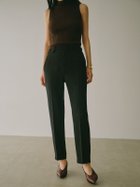 【アニュアンス/anuans】のハードツイルテーパードパンツ 人気、トレンドファッション・服の通販 founy(ファニー) ファッション Fashion レディースファッション Fashion for Women パンツ Pants & Trousers パイピング Piping, Trim Design フロント Front, Front Design thumbnail BLACK|ID: prp329100004823148 ipo3291000000035071446