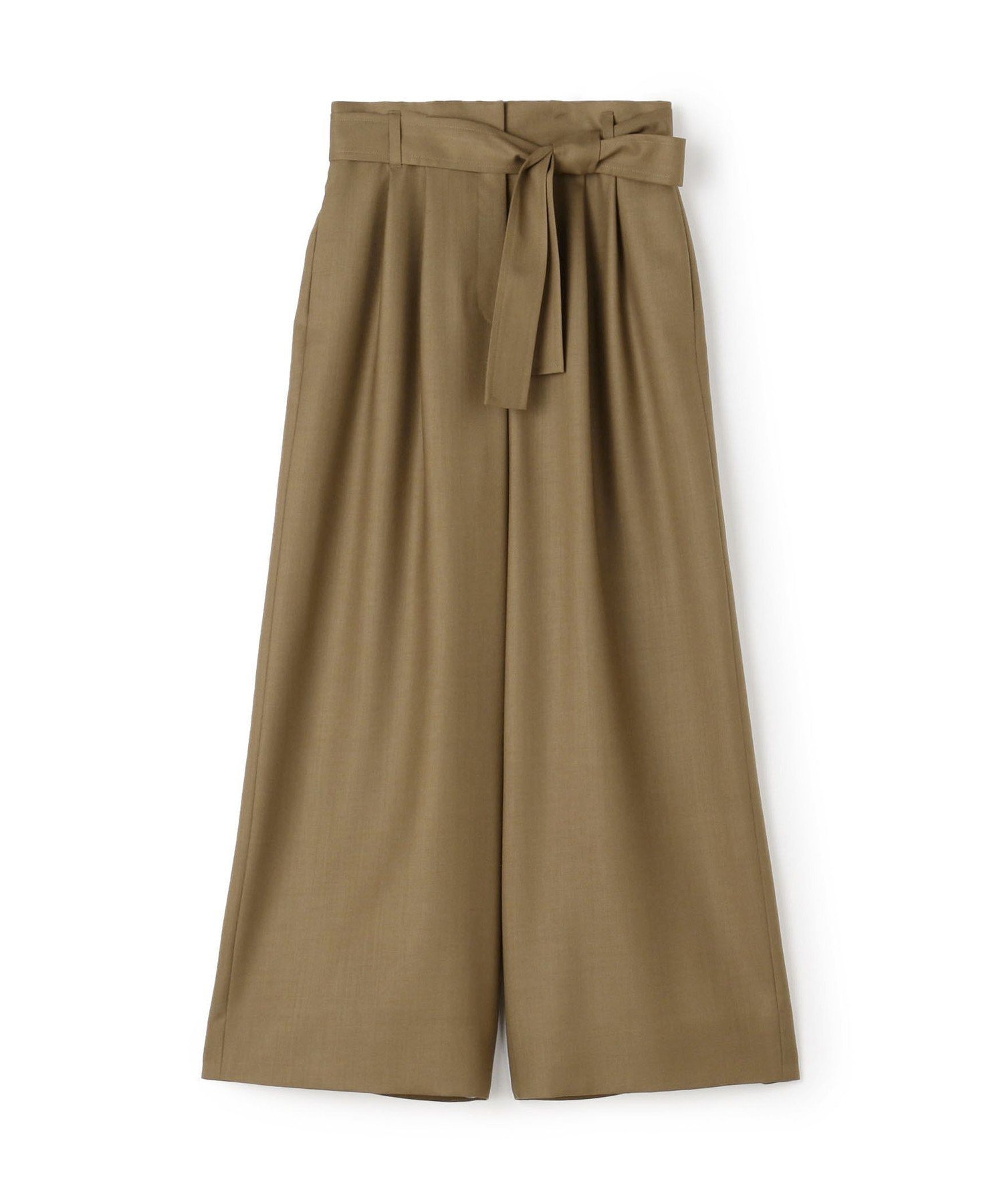 【トゥモローランド/TOMORROWLAND】のライトカルゼ ベルテッドパンツ インテリア・キッズ・メンズ・レディースファッション・服の通販 founy(ファニー) 　ファッション　Fashion　レディースファッション　Fashion for Women　パンツ　Pants & Trousers　おすすめ　Recommended / Our Picks　コンパクト　Compact, Small Size　バランス　Balance, Style Balance　ベーシック　Basic, Essential　ワイド　Wide, Wide Fit　ビジネス 仕事 通勤　Business / Work / Commuting　45 キャメル|ID: prp329100004823159 ipo3291000000035071574