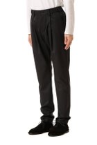 【アタッチメント/ATTACHMENT / MEN】のポリエステル/ウール/シルクギャバジン レギュラーフィットイージーパンツ BLACK|ID: prp329100004823164 ipo3291000000035223254