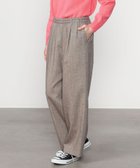 【ビショップ/Bshop】のヘリンボーン ワイドイージーパンツ WOMEN 人気、トレンドファッション・服の通販 founy(ファニー) ファッション Fashion レディースファッション Fashion for Women パンツ Pants & Trousers ストレート Straight, Straight Cut ツイード Twill, Twill Weave ドローコード Drawcord, Drawstring Cord ネップ Nepp, Slub Yarn ポケット Pocket, Pocket Detail ワイド Wide, Wide Fit thumbnail BROWN系1|ID: prp329100004823167 ipo3291000000035071628