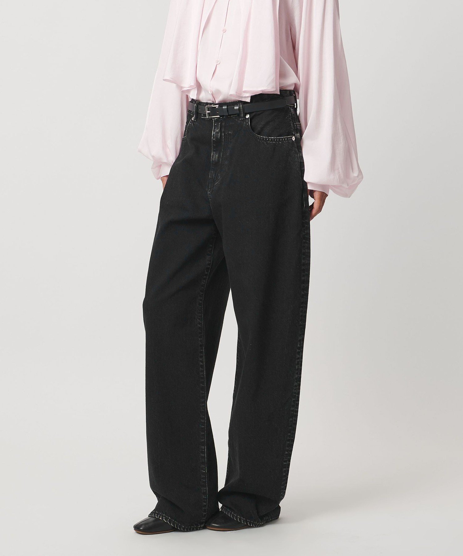 【ユナイテッドアローズ/UNITED ARROWS】のAEWEN MATOPH デニムカーブパンツ インテリア・キッズ・メンズ・レディースファッション・服の通販 founy(ファニー) 　ファッション　Fashion　レディースファッション　Fashion for Women　パンツ　Pants & Trousers　コンパクト　Compact, Small Size　ショート　Short, Short Length　ジャケット　Jacket, Outerwear　デニム　Denim, Jeans Material　トレンド　Trend, Trending Now　バランス　Balance, Style Balance　ポケット　Pocket, Pocket Detail　おすすめ　Recommended / Our Picks　BLACK|ID: prp329100004823175 ipo3291000000035071718